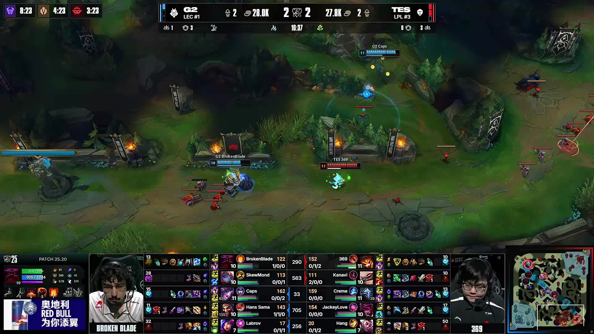 Tarzan两夺MVP，LNG 2-0 IG取得7连胜